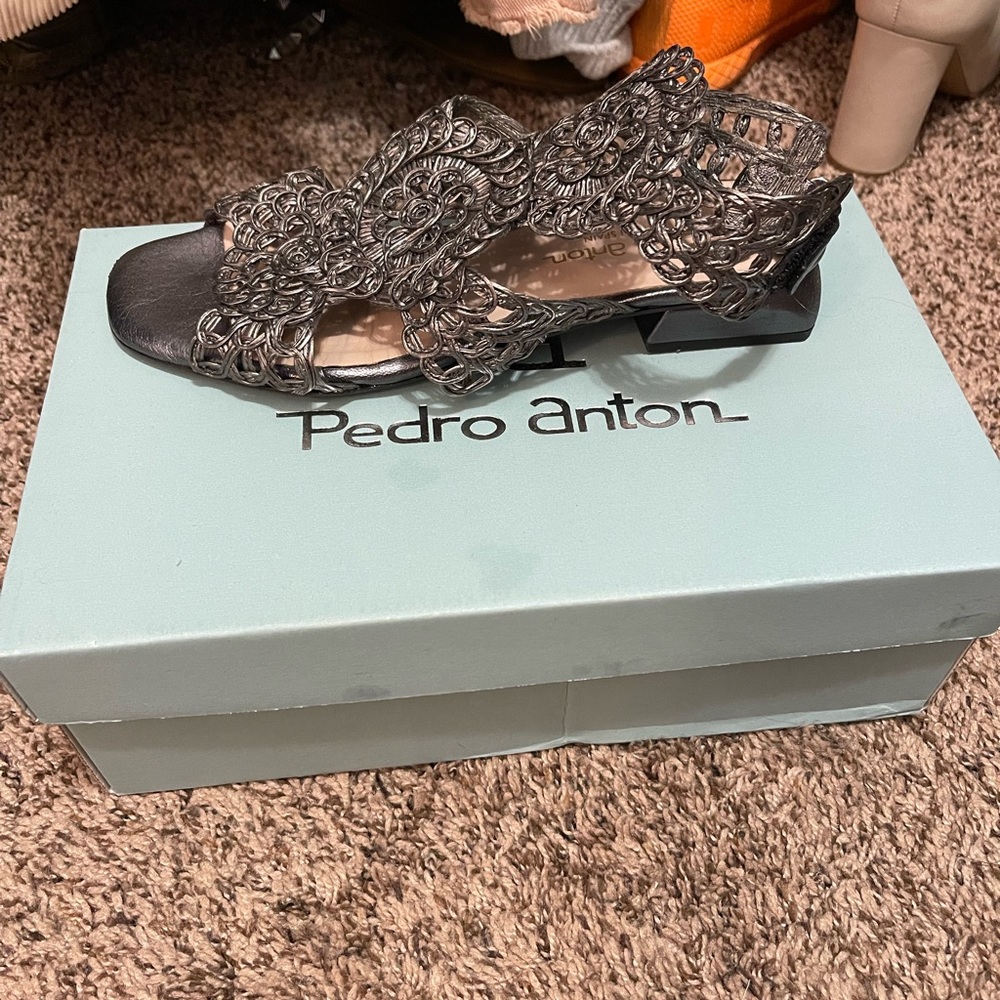 Size 37 Pedro Anton sandals